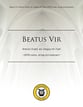 Beatus Vir SATB choral sheet music cover